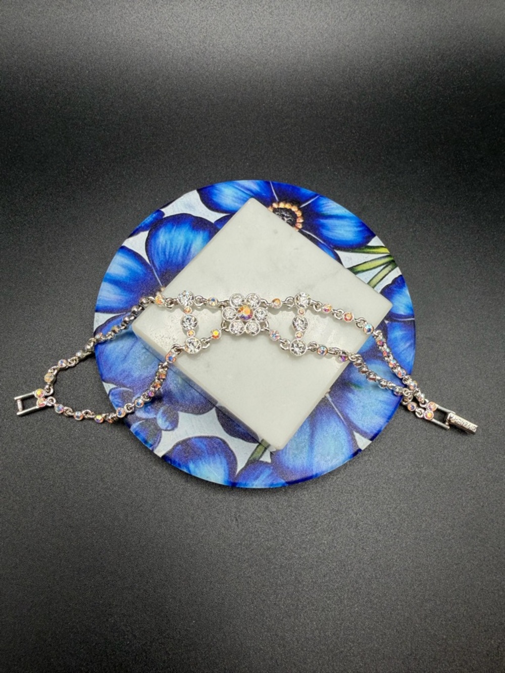 Givenchy flex Tennis Bracelet Crystal rhinestone #E444